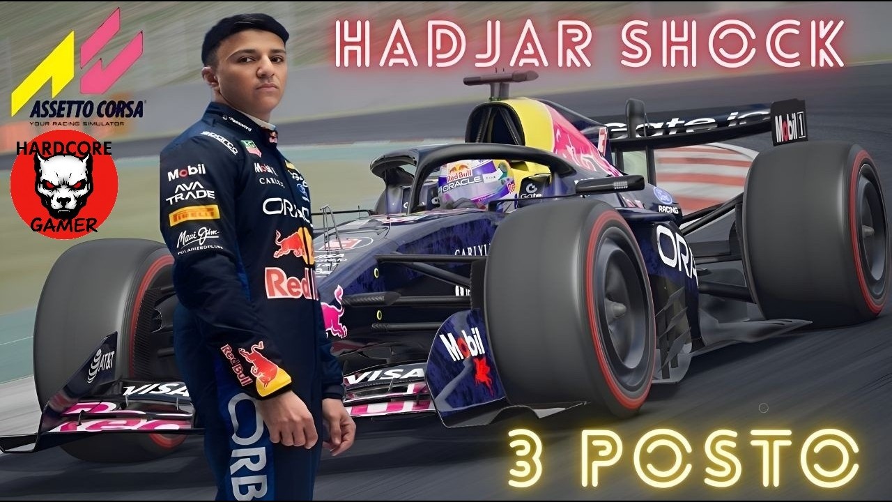 🔥HADJAR IL NUOVO FENOMENO RED BULL CHE SCUOTE MELBOURNE! #HardcoreGamer#RedBullRacing #RB22