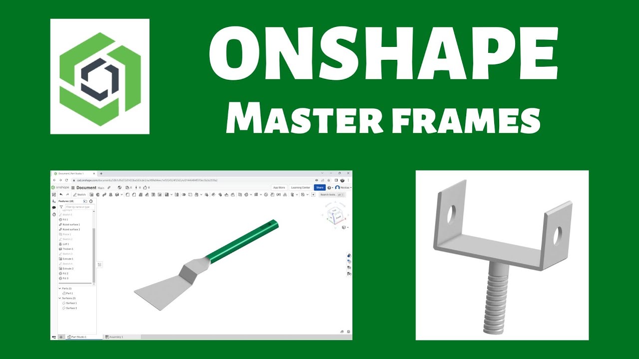 Onshape master frames