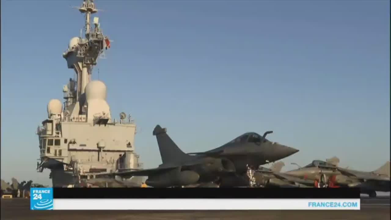 ماهي مهمة حاملة الطائرات الفرنسية شارل ديغول في المتوسط؟