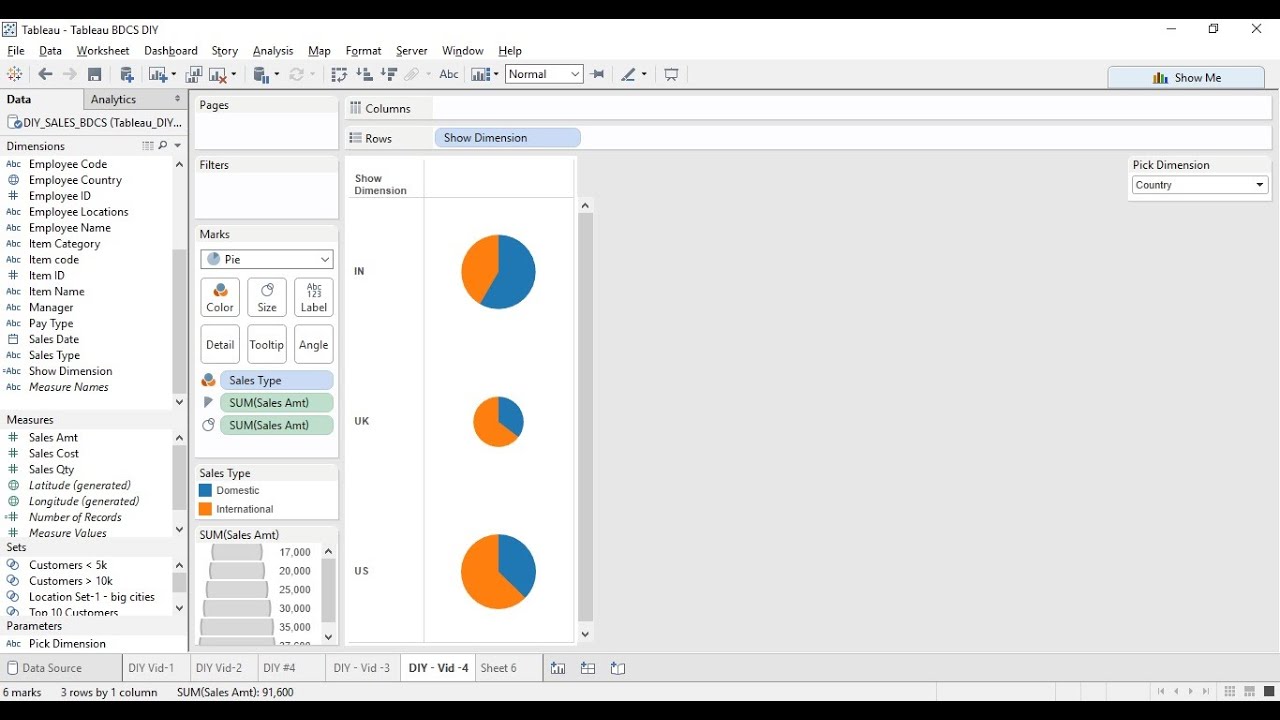 Tableau - Do it Yourself Tutorial - Parameters - DIY -4 (a)-of-50