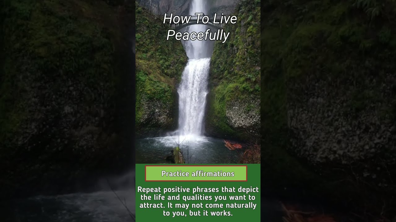 How To Live Peaceful Life 😌| Peace Of Mind | Tips For Peace Of Mind | 