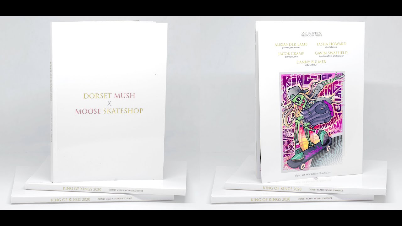Dorset Mush x Moose Skateshop King of Kings Zine