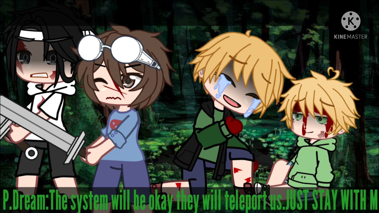 “Drake,you can make it” // part 8 // maskinnit and brother AU // dream smp // WARNING BLOOD