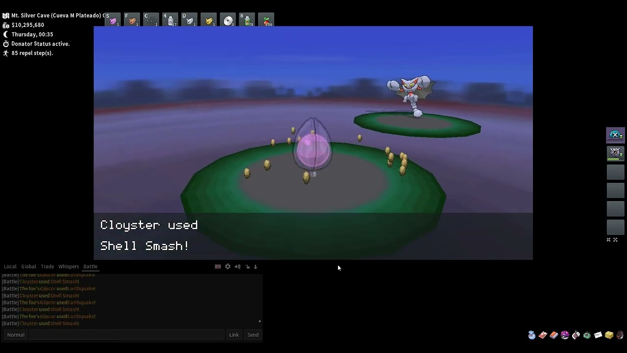 POKEMMO Beat RED Gen 2 Team With Cloyster & Metagross