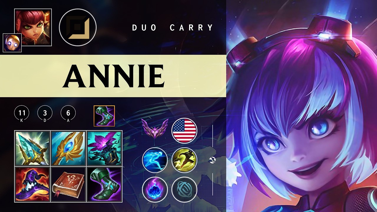 Annie Carry vs Seraphine - NA Master Patch 26.03