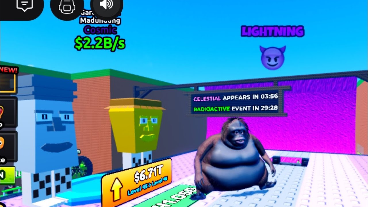 Köszönjük szépen a megmentésedet lazymajom! (Roblox escape tsunami for brainrots)