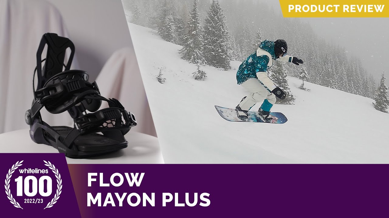 Обзор женских креплений для сноуборда Flow Mayon Plus 2023