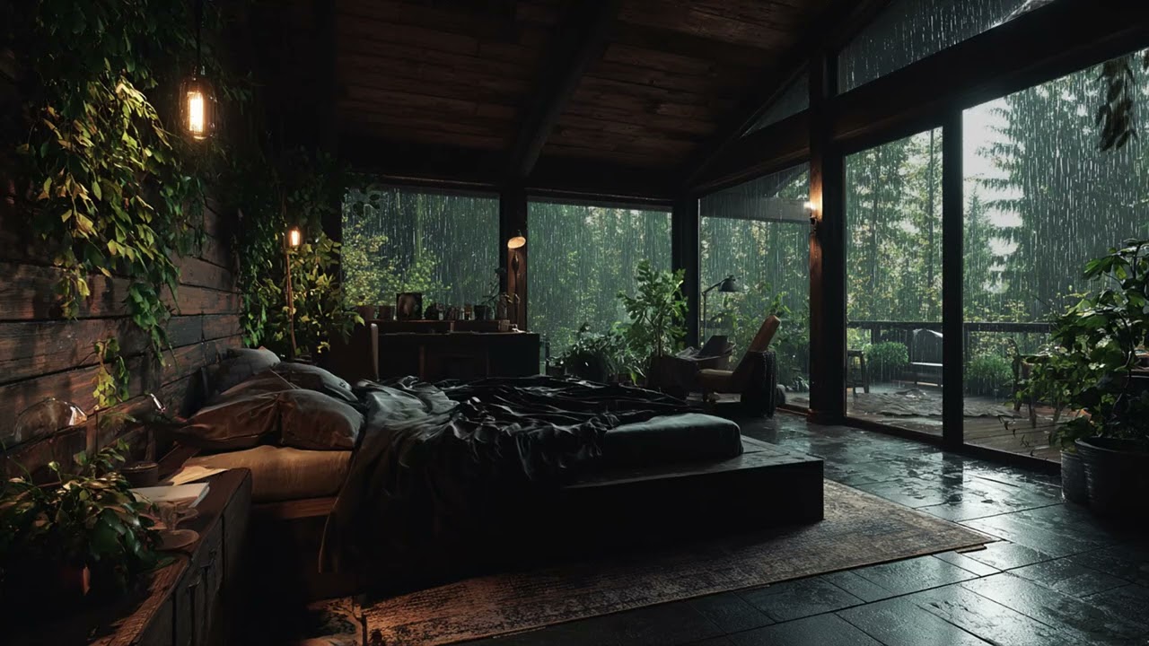 Soothing Rain Sounds & Sleep Music – Relax the Mind and Body Tonight