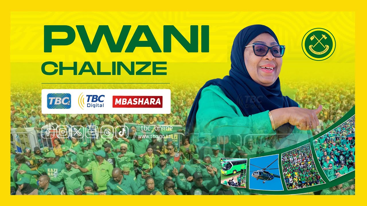 🔴#TBCLIVE: MKUTANO WA KAMPENI ZA MGOMBEA URAIS CCM - CHALINZE, PWANI