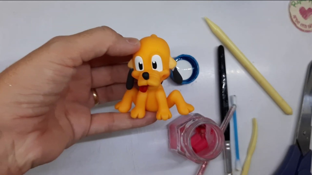 Diy Pluto de biscuit - sem molde