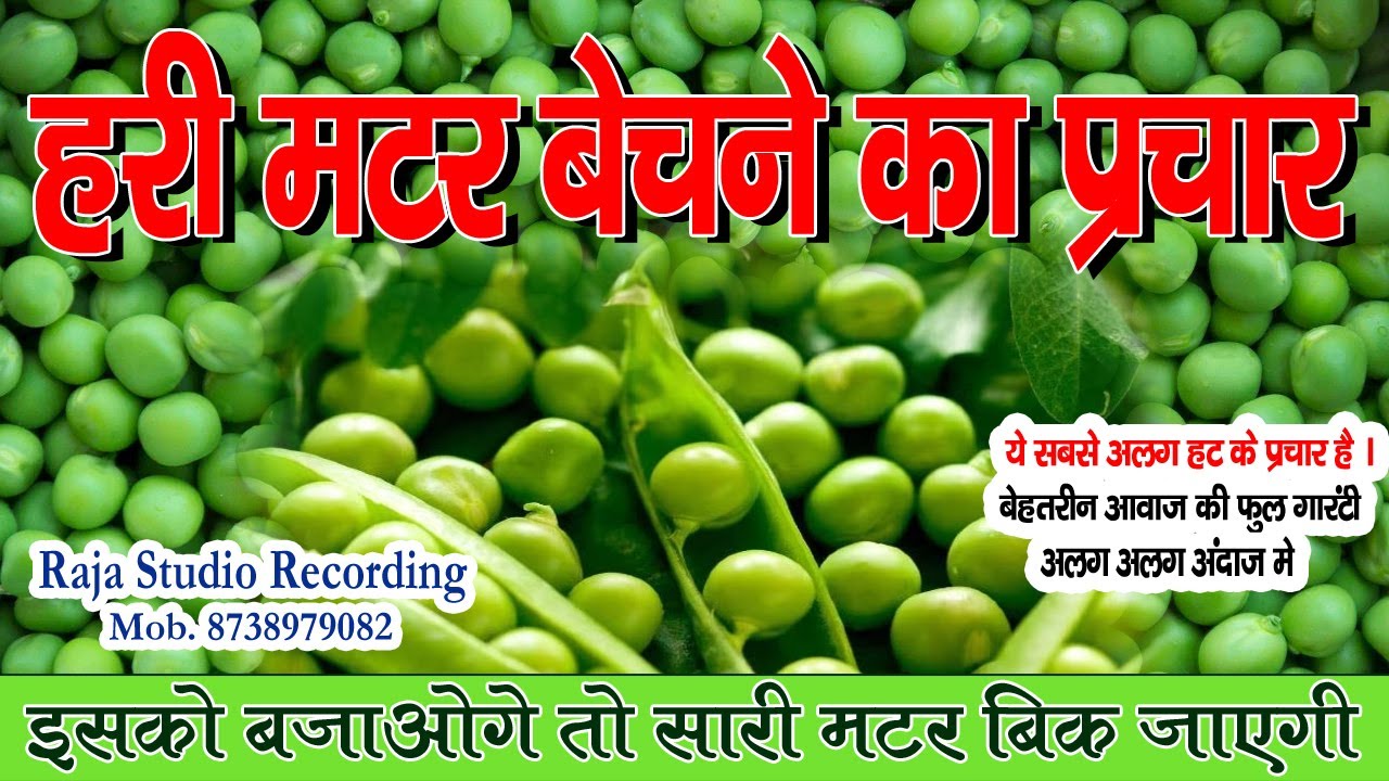 #Prachar | हरी मटर बेचने का प्रचार | Hari Matar Bechne Ka Prachar  #rajastudiorecording