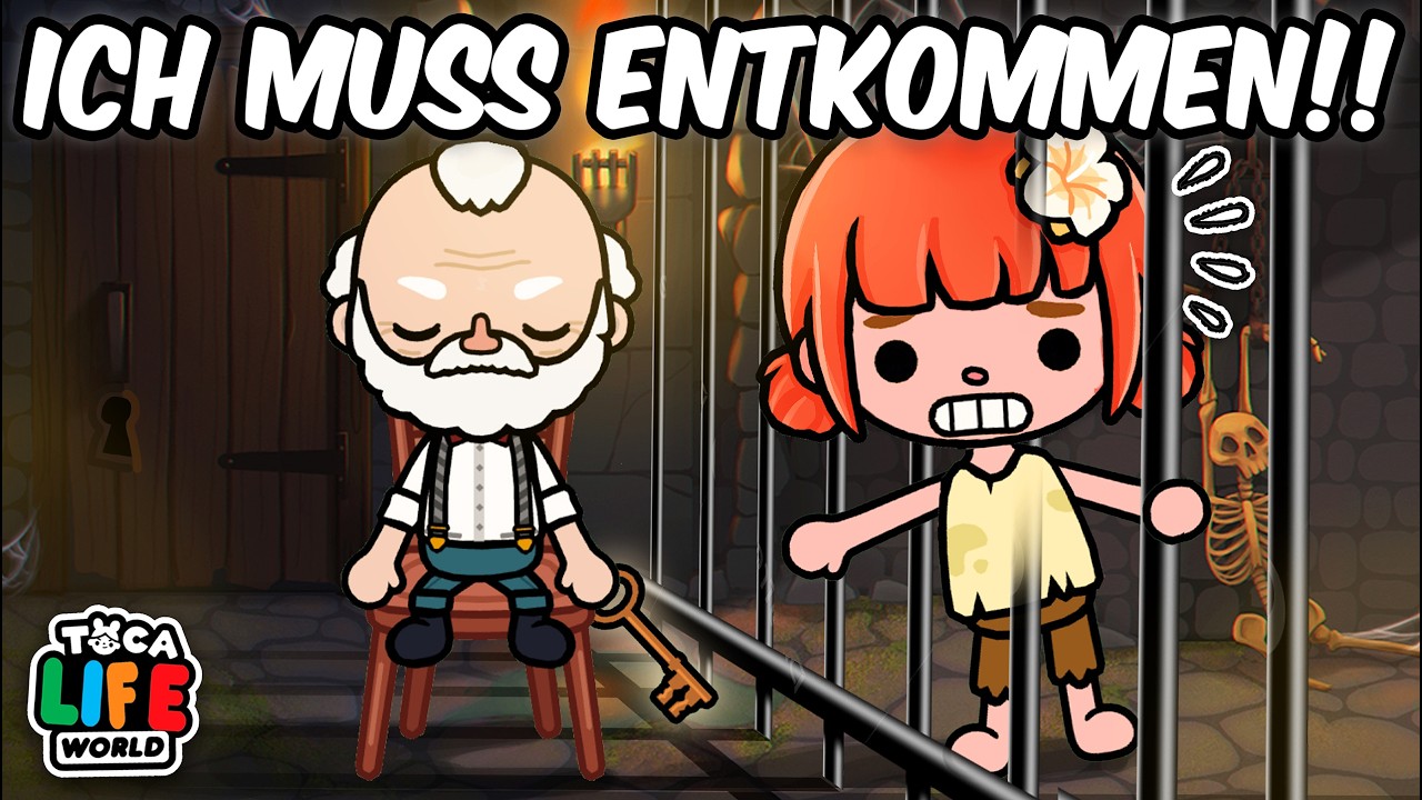 🚸 HANNAS VERZWEIFELTE FLUCHT ⚠️ TEIL 5 🚫 DER HORROR CAMP 🏕️ DEUTSCHE TOCA BOCA STORIE