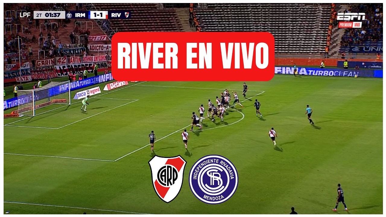 🔴INDEPENDIENTE RIVADAVIA VS RIVER PLATE EN VIVO - APERTURA 2026 - ¡JUEGA RIVER EN VIVO!