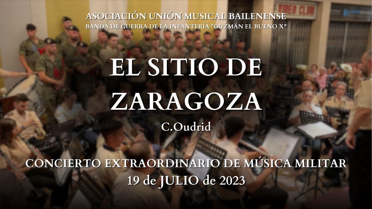 EL SITIO DE ZARAGOZA | AUMB y Banda de Guerra | 19 Julio 2023 | tolilive 26
