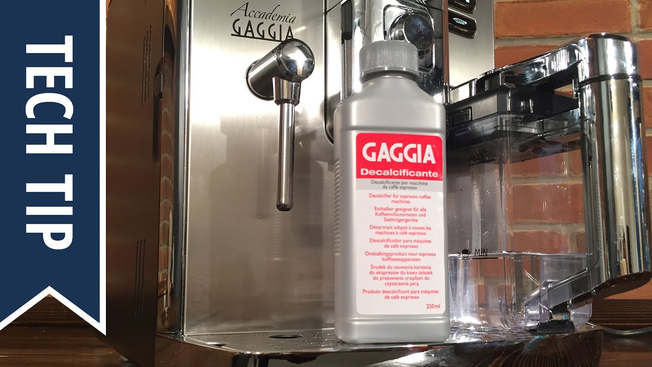 How To Descale a Gaggia Accademia Espresso Machine