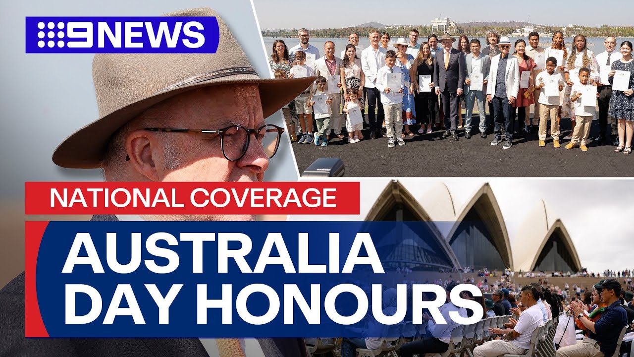 Extraordinary Australians shine in 2026 Honours ceremonies | 9 News Australia