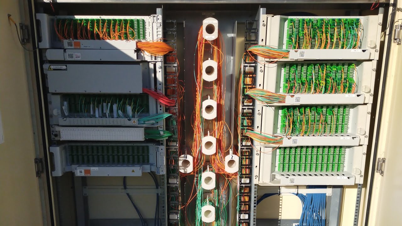 changement d'opérateur fibre optique, branchement sur l'armoire principale opérateur PM