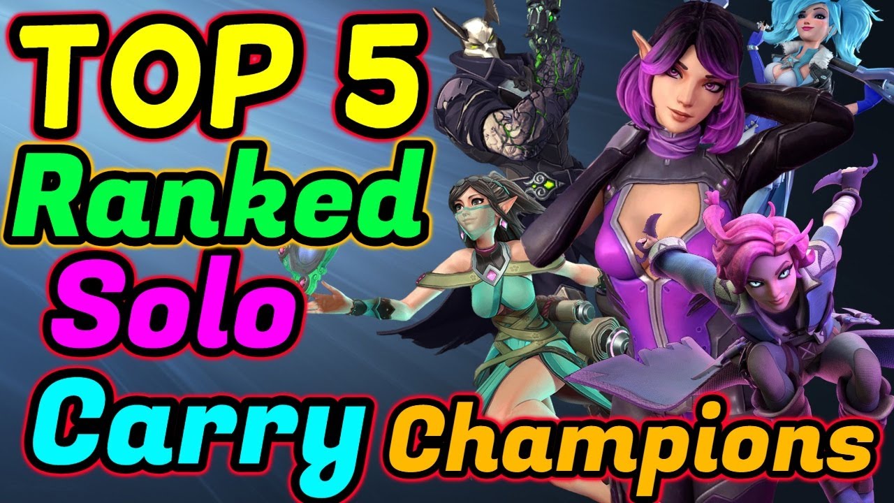 Top 5 Best Paladins Champions To Solo Carry Your Ranked Games