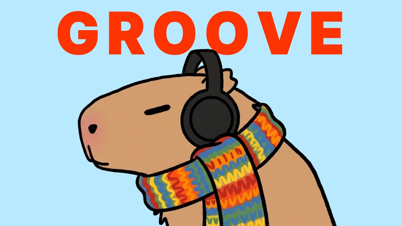 오늘은 그냥 기분 좋게 흘러가자🌊 걱정은 내일 하는 카피바라 플리🌿  | Groove  Pop Jazzhop Laid-back  | 일상·카페·매장·업무 | 𝐏𝐥𝐚𝐲𝐥𝐢𝐬𝐭