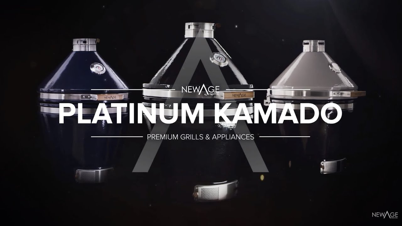 Kamado Grill | Outdoor Platinum Kamado Grill | NewAge Products