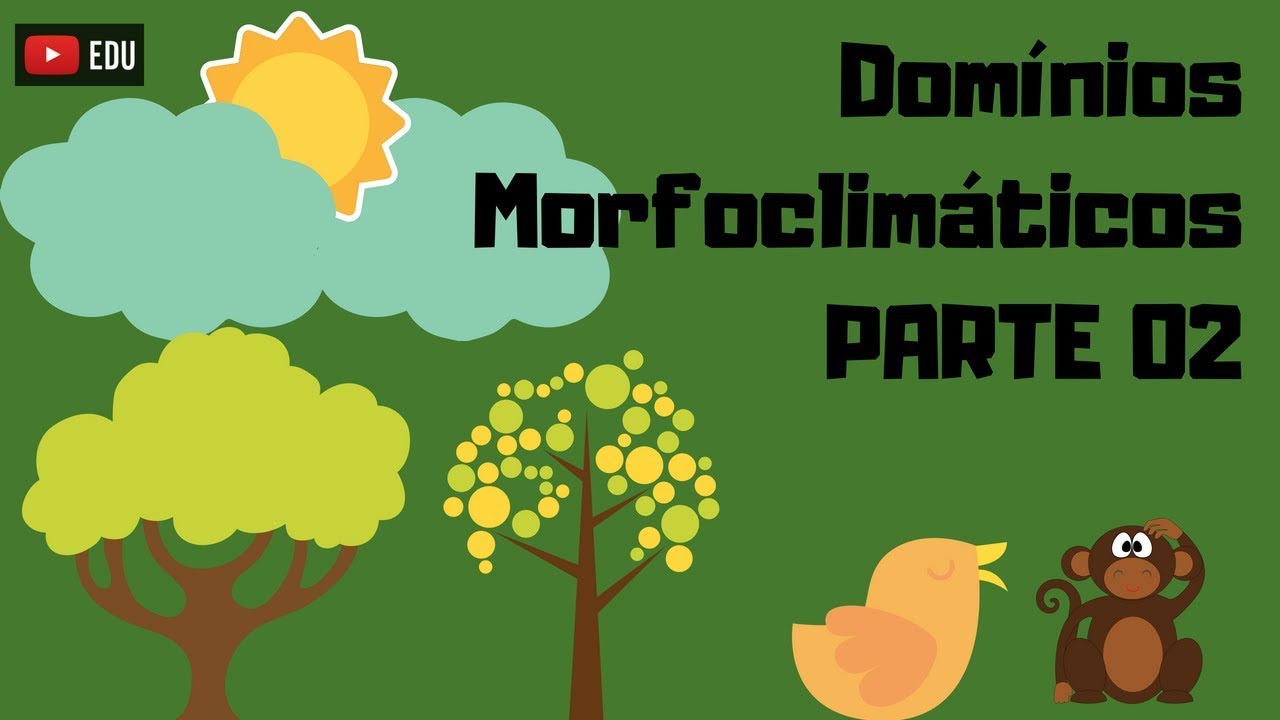 GEOGRAFIA - Domínios morfoclimáticos- Resumo- PARTE 02