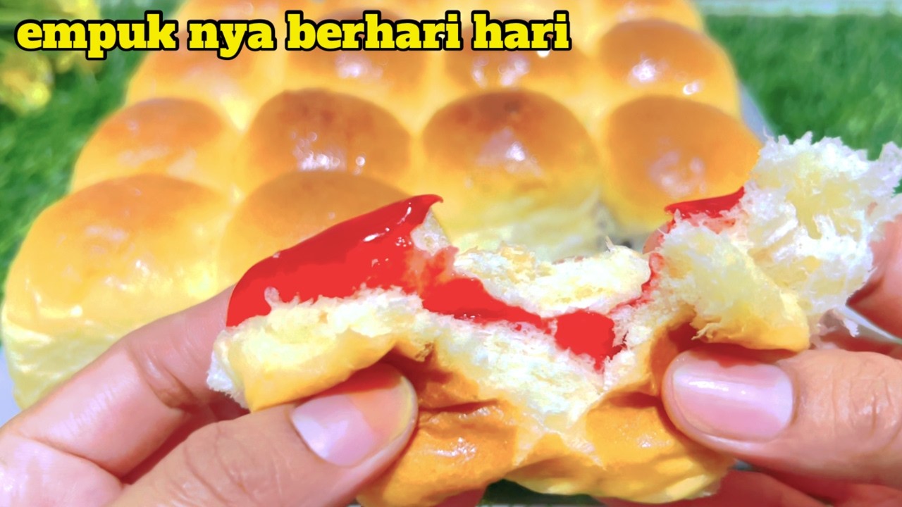 RESEP ROTI SOBEK SUPER EMPUK DAN LEMBUT BERHARI HARI