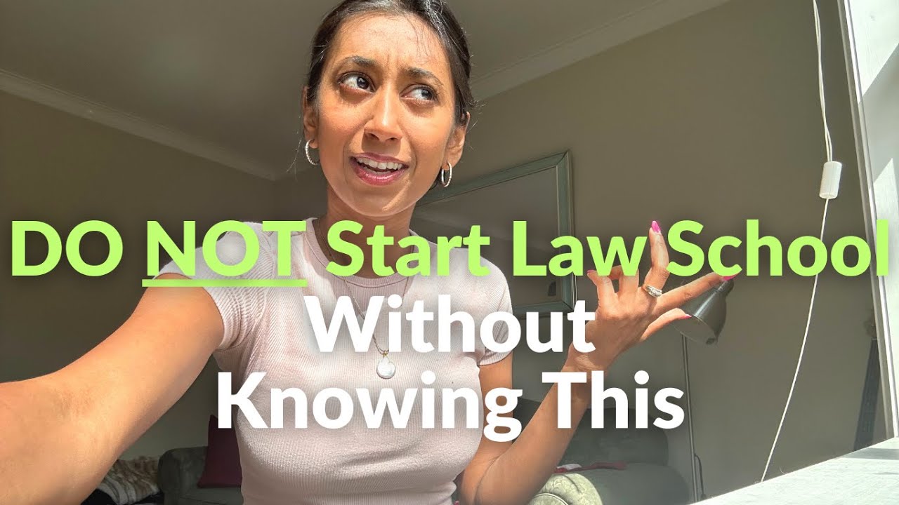 5 Things I Wish I Knew BEFORE Starting Law School - PART 1 - U NEED TO HEAR THIS