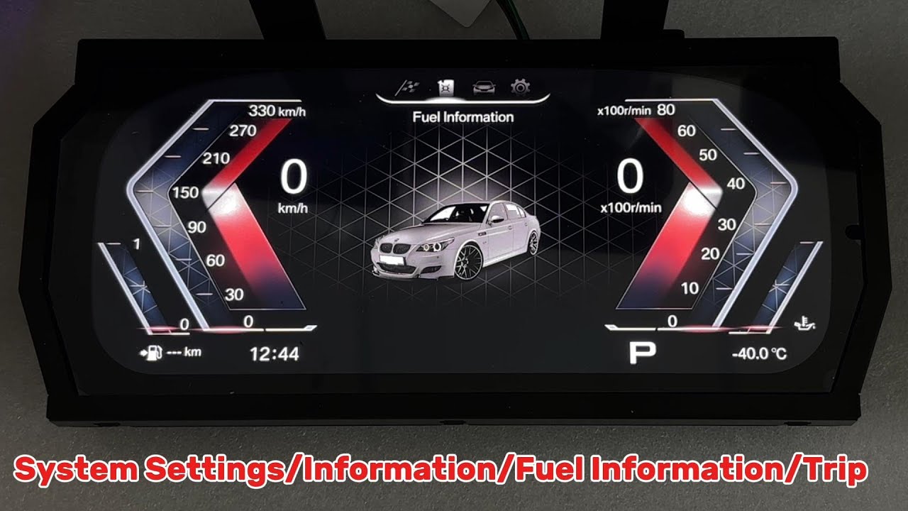 Voyeego New Arrival: BMW 5 Series Digital Cluster Dashboard 🚗