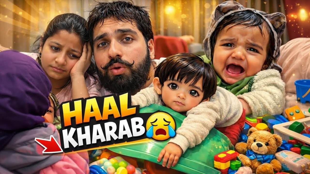 Ghar Me 2 Bachche 😵‍💫 | Toddler + 5 Months Baby = HAAL KHARAB!