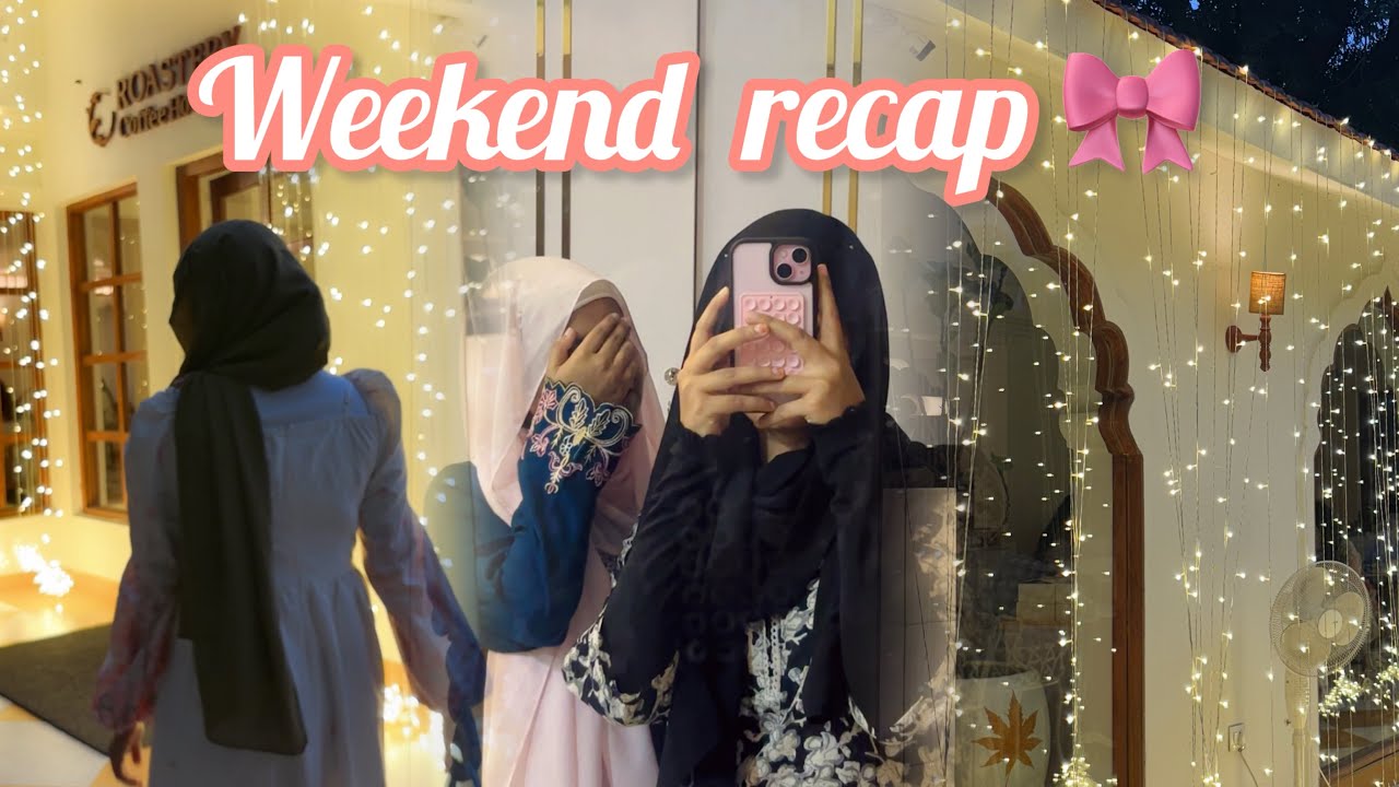 Weekend recap🐒❤️2025bestie💖dawat, and a lot of laughs 🤍