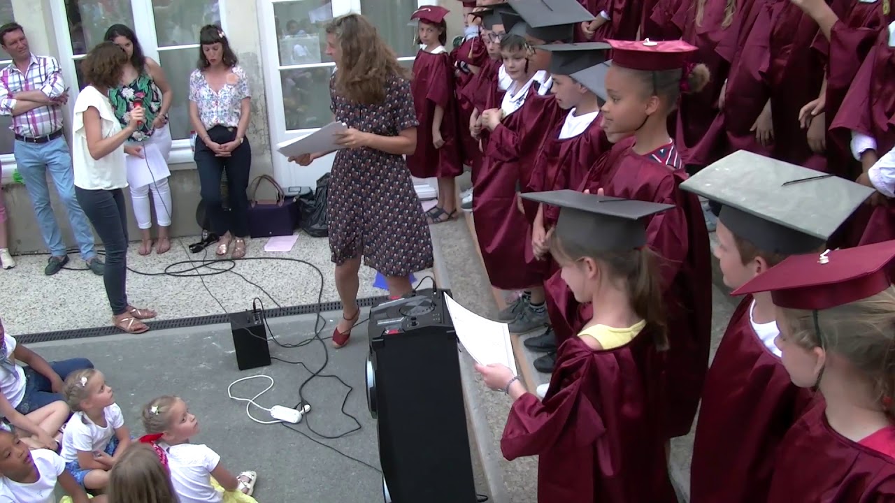 Remise diplôme pour les CM2 de saint-Hilaire