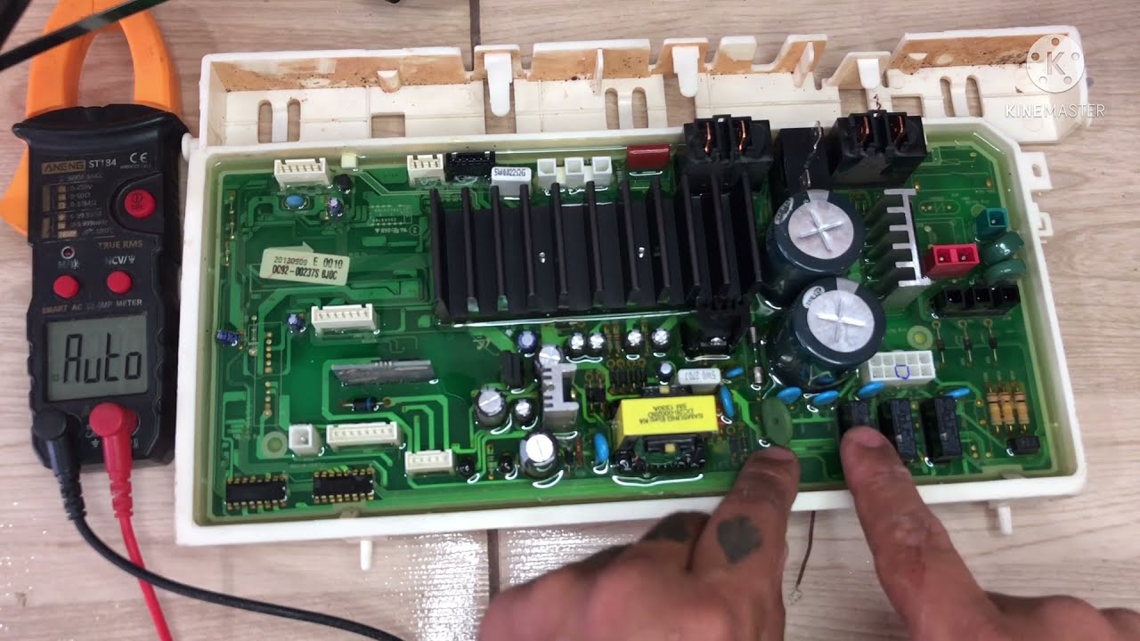 Consertando uma placa lava e seca