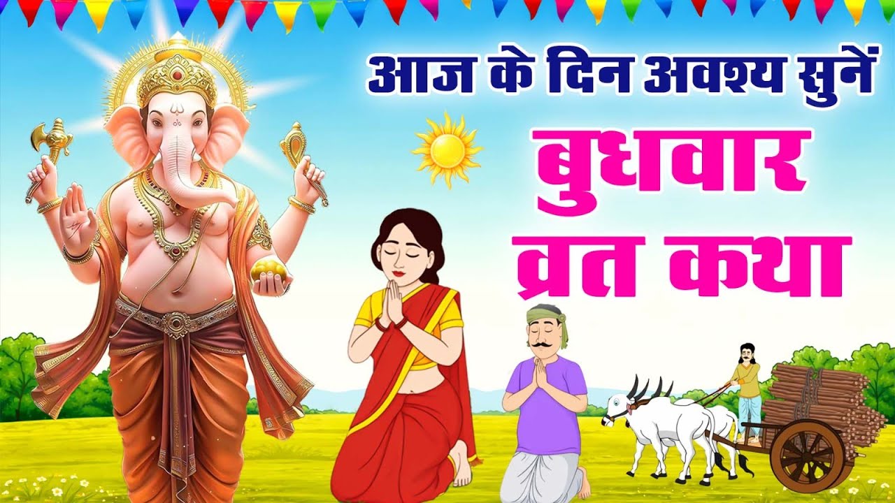 बुधवार व्रत कथा | श्री गणेश जी की चमत्कारी कथा | Budhwar Vrat Katha | Ganesh Ji Katha 2026