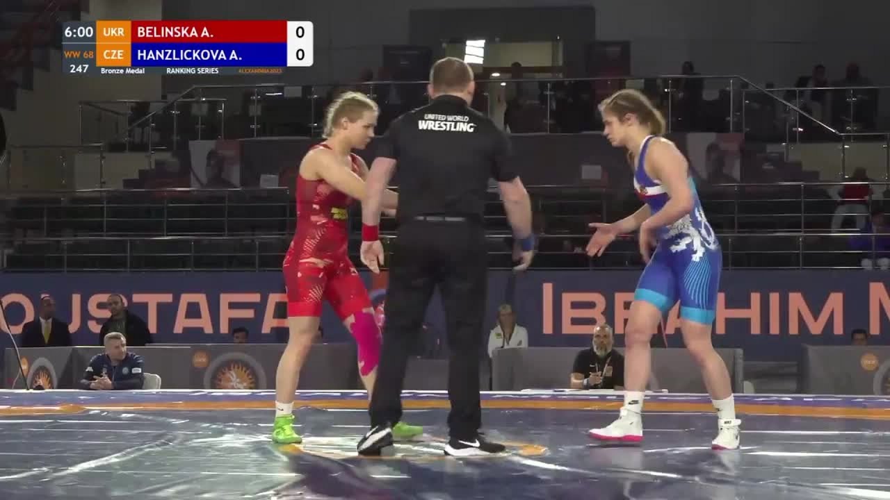 Bronze Medal • WW 68Kg • Alla BELINSKA (UKR) vs. Adela HANZLICKOVA (CZE)