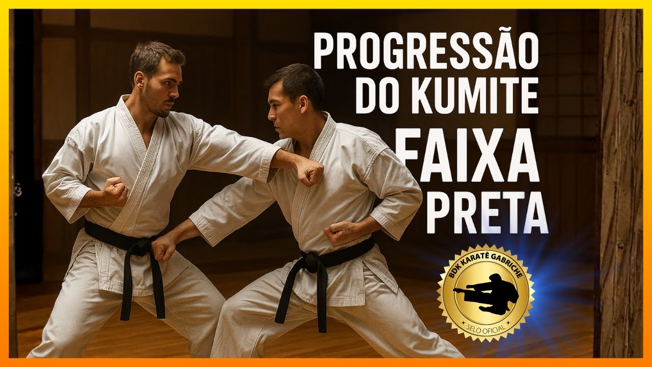 Progressão no Kumite para Exame de Faixa Preta | BDK – Karate Gabriche