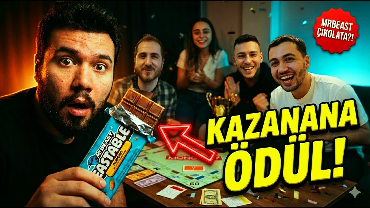 MrBeast Çikolatasını Denedik! Abartı mı? (Monopoly Ödülü)