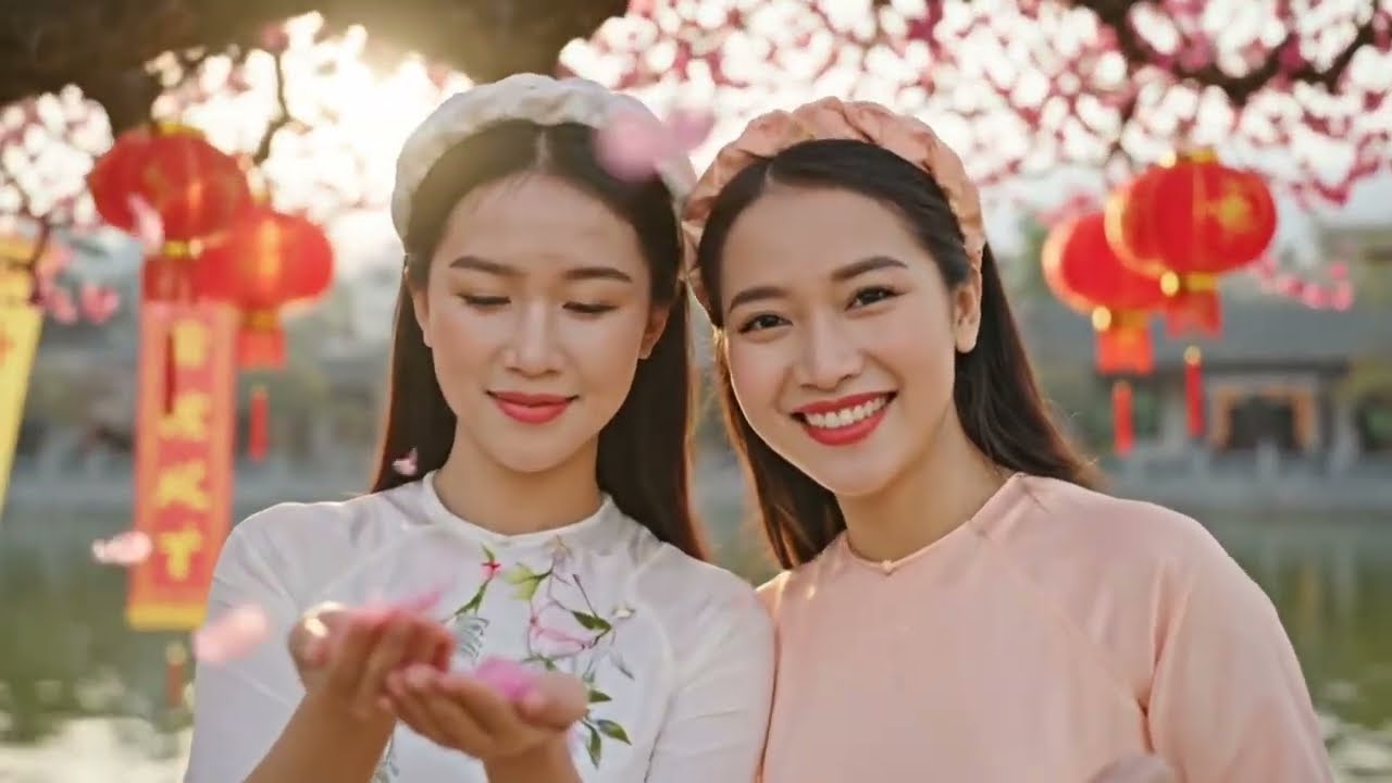 NHẠC XUÂN 2026: NHỮNG CÔ GÁI ĐẸP ĐI DU XUÂN #videos #videos #nhacxuan #nhactet #gáixinh 