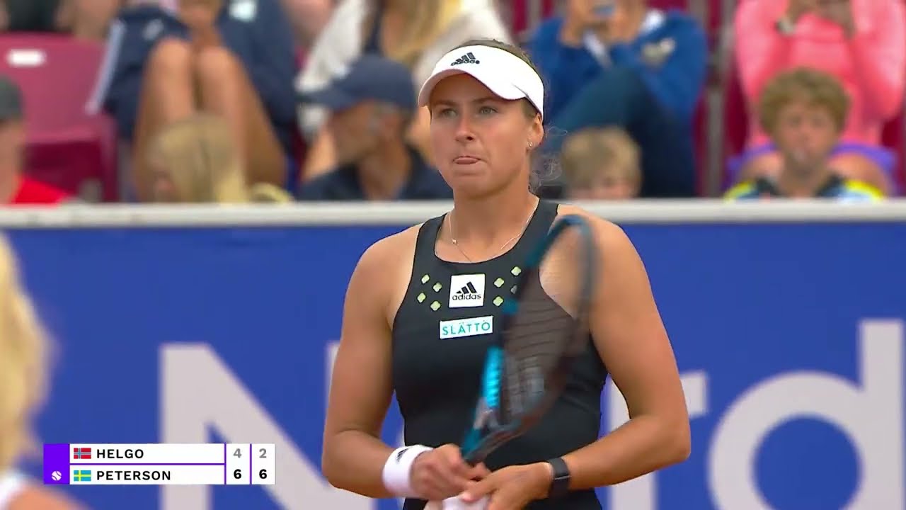 Highlights: Rebecca Peterson vs Malene Helgö