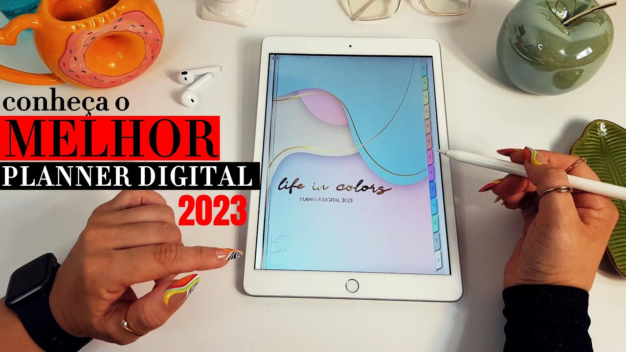 O melhor Planner Digital 2023 para iPad e Tablet Android #ipad #tabletandroid #goodnotes