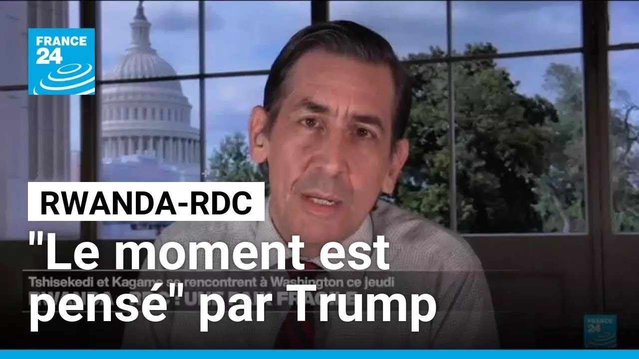 Accord de paix Rwanda-RDC : le r&ocirc;le des &Eacute;tats-Unis &bull; FRANCE 24