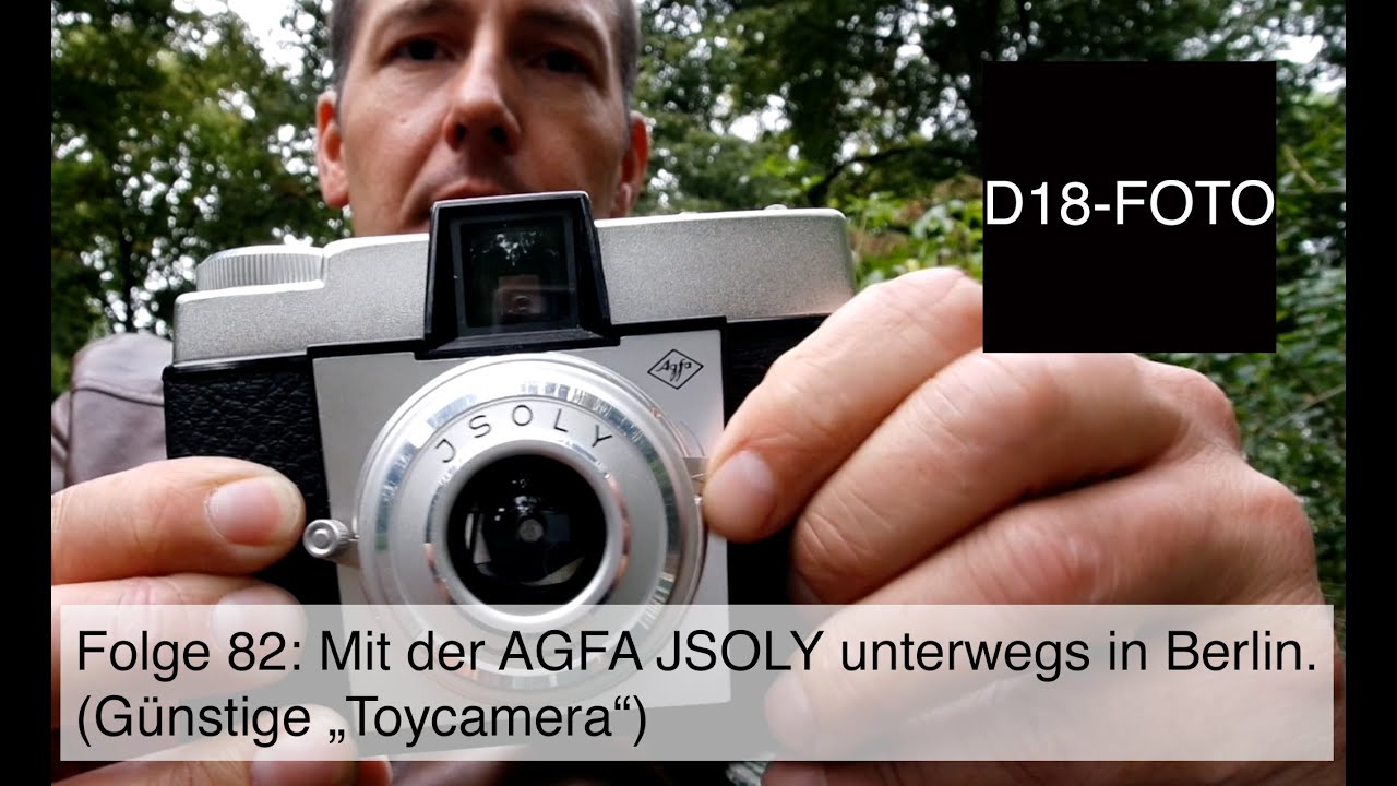 Vlog aus Berlin: Die historische Kamera AGFA ISOLY unterwegs (günstige Toycamera)