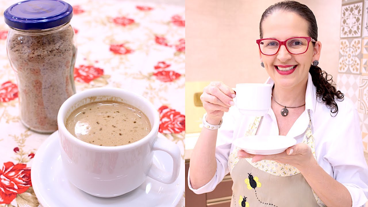 PÓ DE CAPUCCINO CASEIRO -  VOCÊ NÃO VAI MAIS PRECISAR COMPRAR - DELICIOSO E FÁCIL- Isamara Amâncio