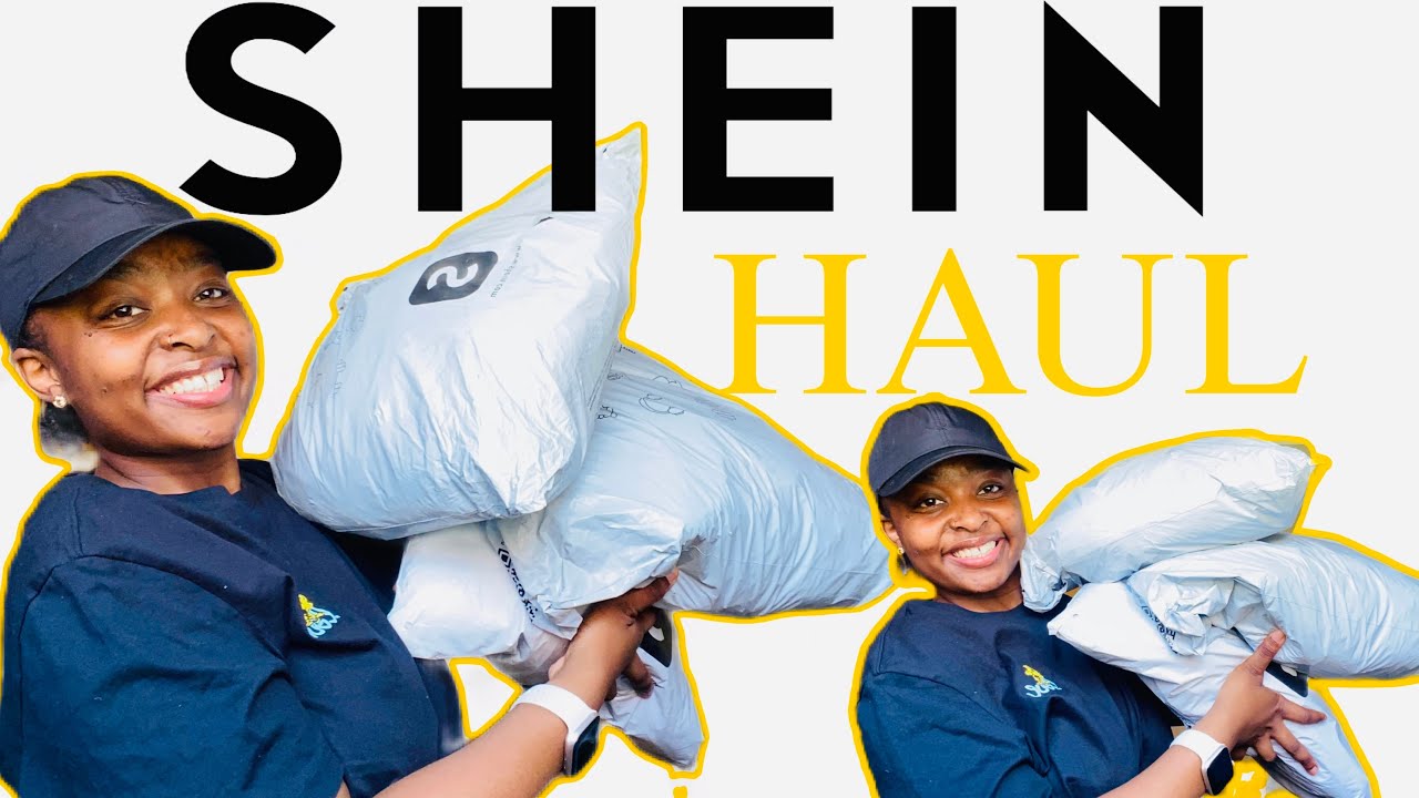 huge SHEIN haul | 20+ items  | R50 frontal wig