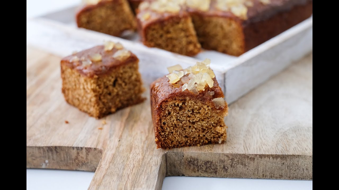 In de mix- Eigen cake: Gembercake