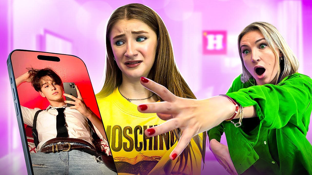 ЧТО В ТЕЛЕФОНЕ У МИСС НИКОЛЬ ? Мама в шоке!