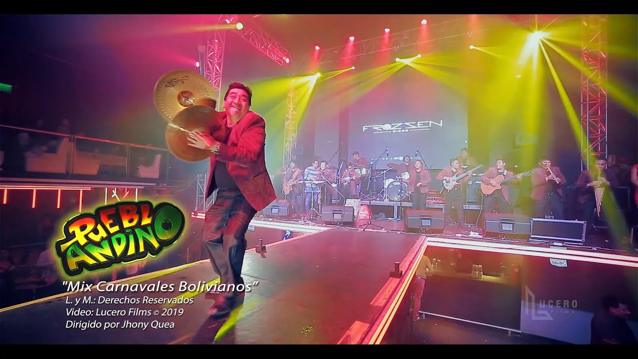 PUEBLO ANDINO En vivo - Mix Carnavales Bolivianos / Lucero films 2023