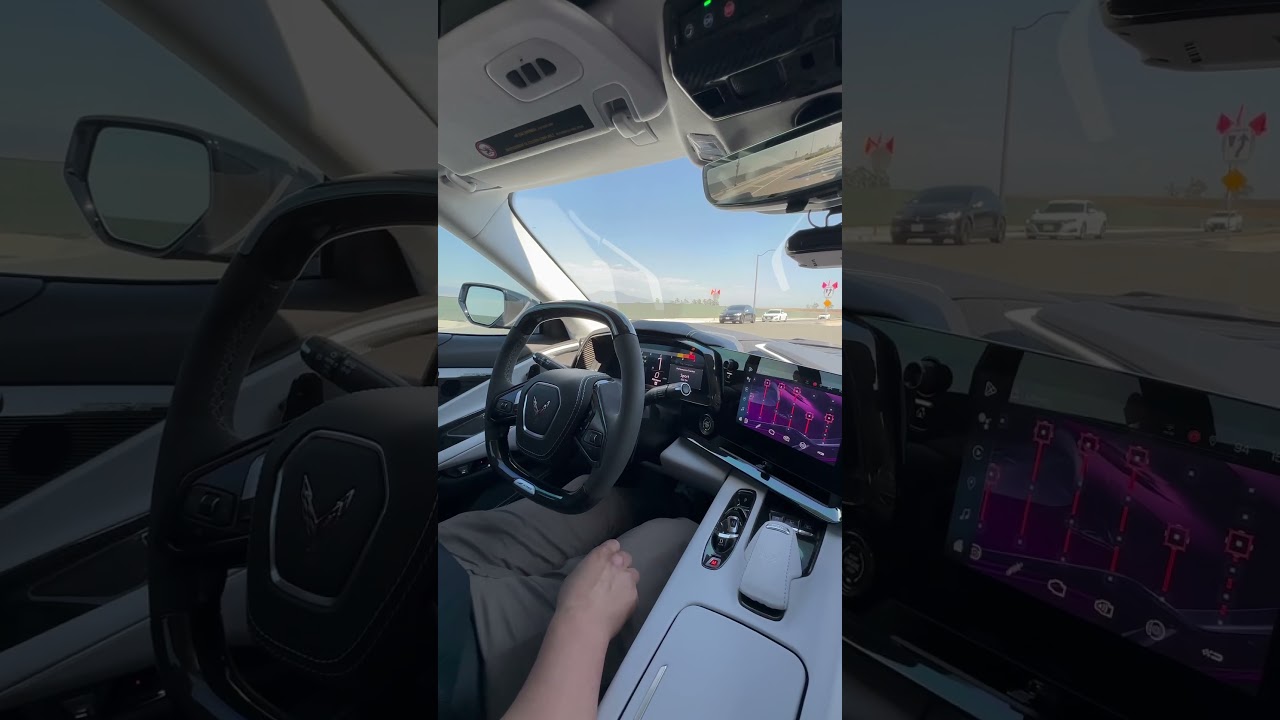 LAUNCH CONTROL IN THE C8 Z06! 2023 Chevrolet Corvette C8 Z06 Build @abc.garage