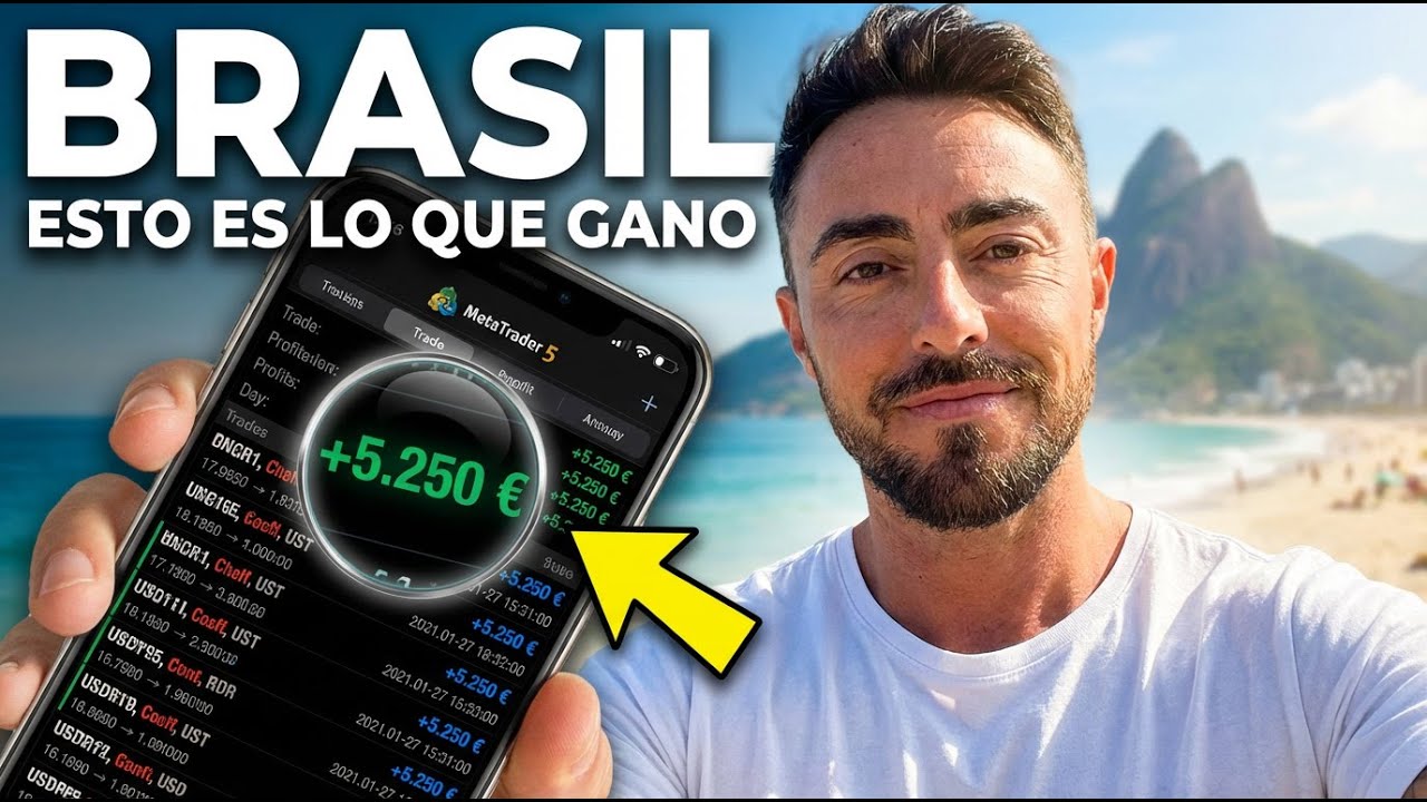 Mi vida como TRADER en BRASIL ¿Cuánto gano para VIVIR VIAJANDO?