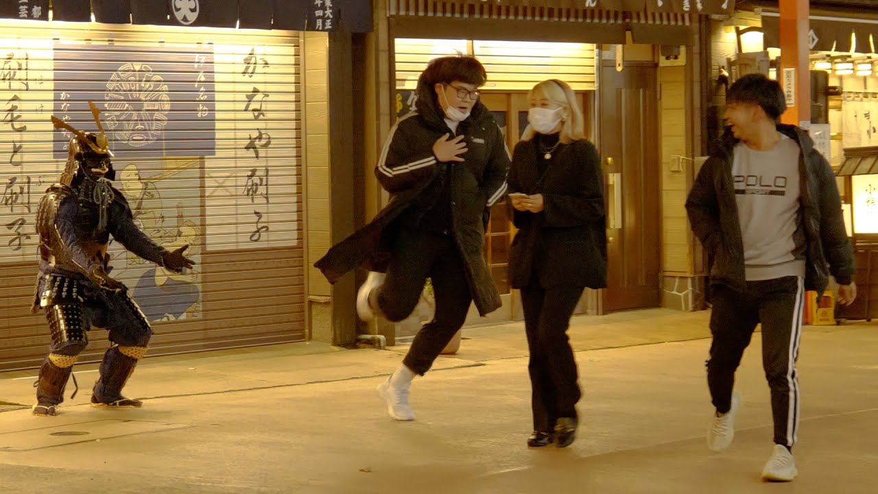 サムライマネキンドッキリ~浅草編~/SAMURAI Mannequin Prank in Asakusa, Japan/SHOGUN