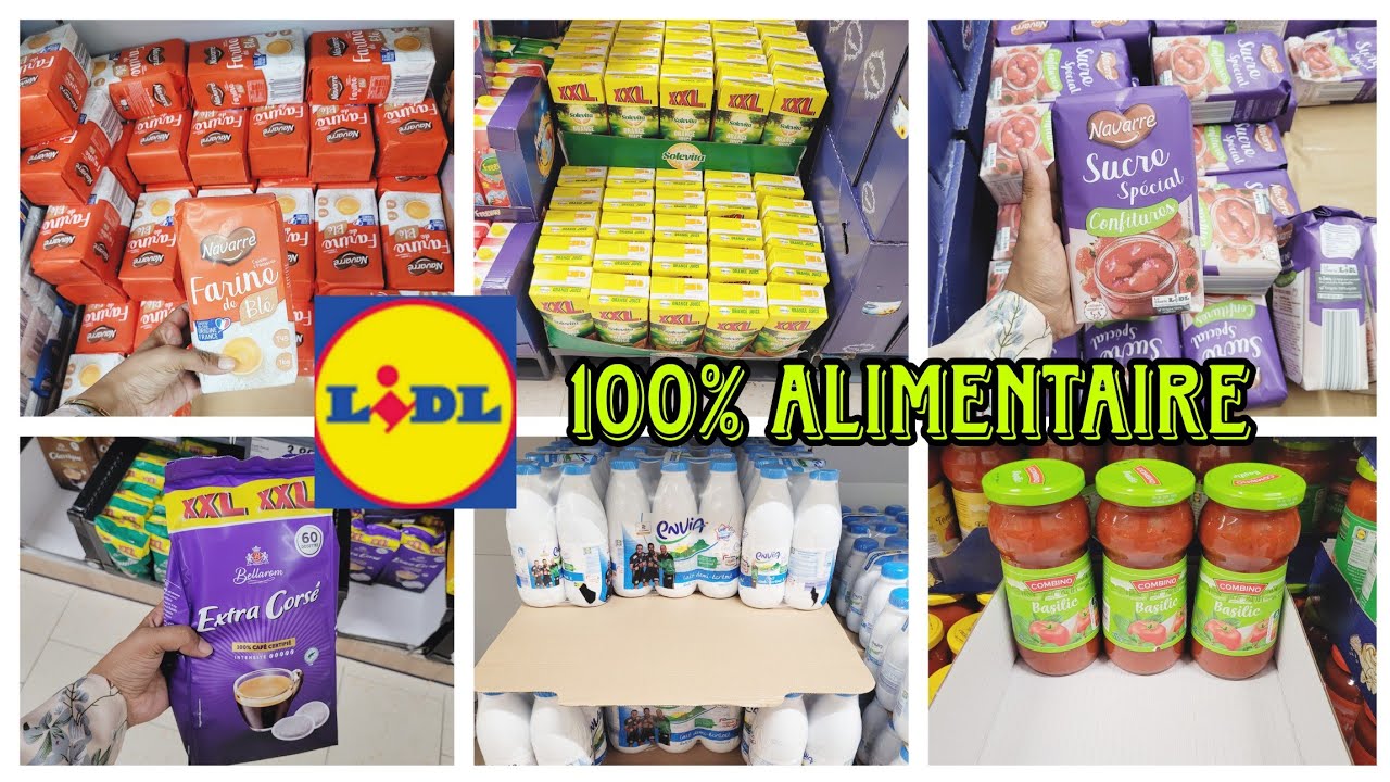 ARRIVAGES LIDL🎊100% ALIMENTAIRE 16.07.23 #arrivageslidl #lidl #lidlfrance #lidladdict #clermont